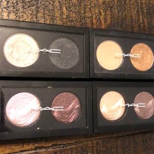 4  double MAC eyeshadows